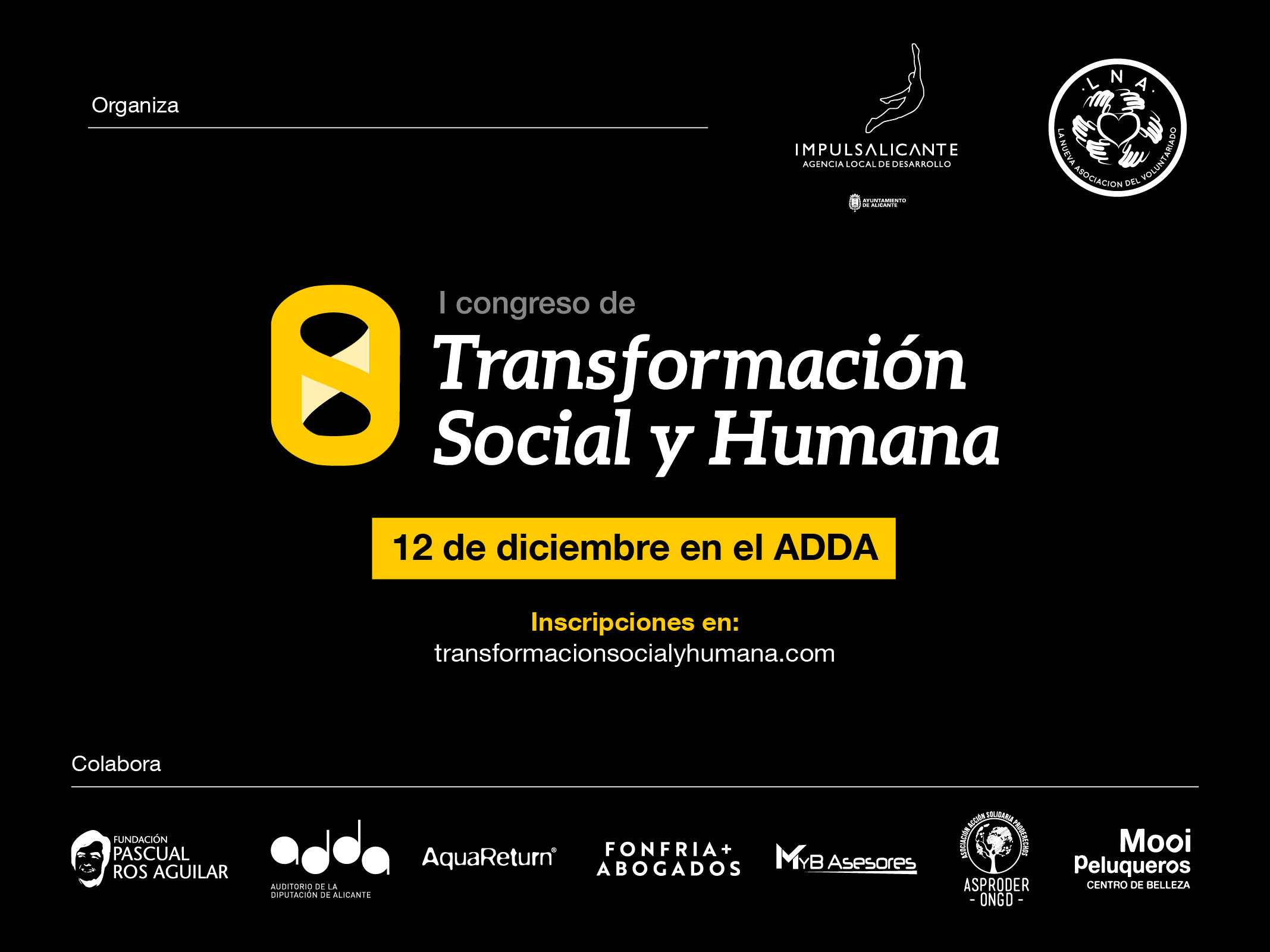 I Congreso de Transformación Social y Humana, 12 Diciembre 2018
